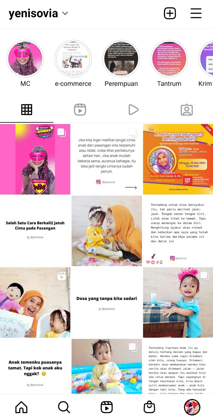 Cara Mudah Membuat Calender Content dengan Canva untuk Ngeblog Membuat feed instagram rapih dengan Canva